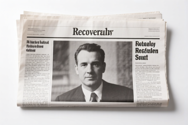 Recovered Newsprint Paper