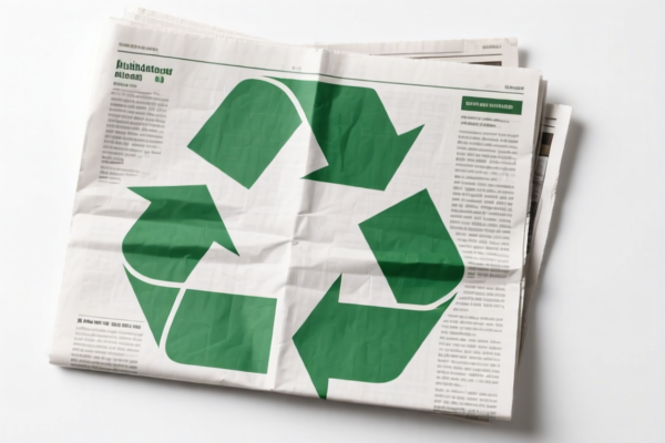 Recycled Newsprint