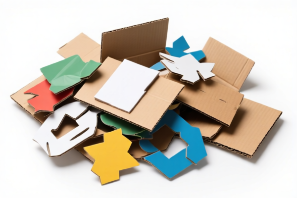 Mixed waste paperboard (sorted)
