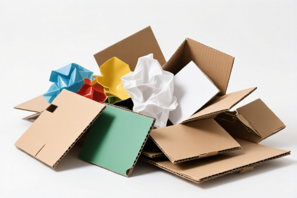 Mixed waste paperboard