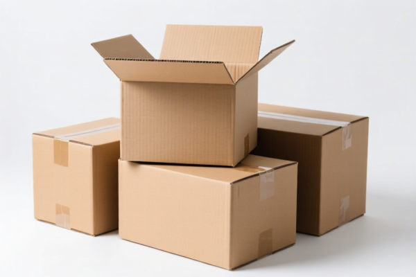 Recovered carton boxes