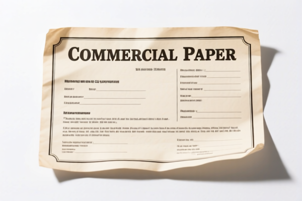 Recovered commercial paper