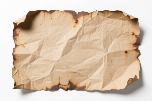 Recovered industrial paper