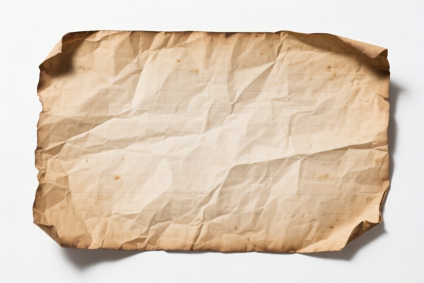 Recovered industrial paper