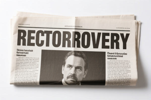 Recovered newsprint (for recycling)