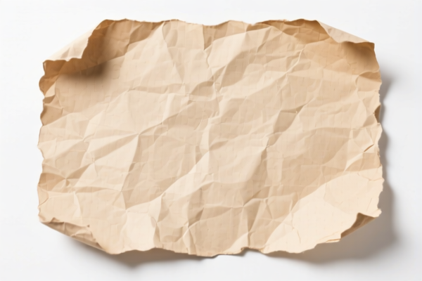 Recovered paper (for packaging materials)