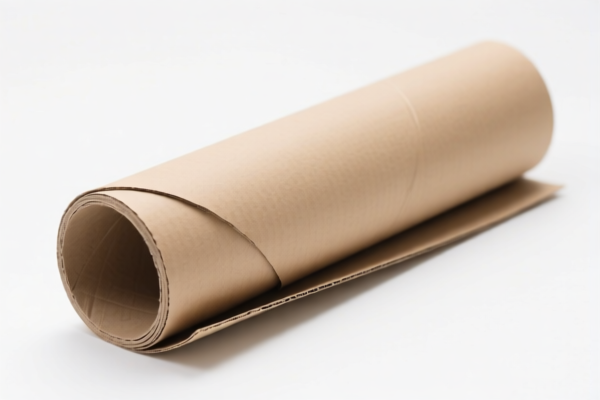 Recovered paperboard rolls