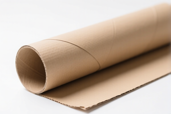 Recovered paperboard rolls