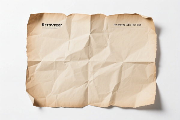 Recovered printing paper
