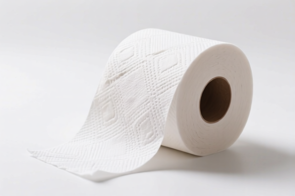 Recovered toilet paper
