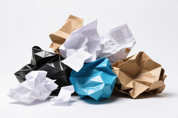Unsorted waste paper
