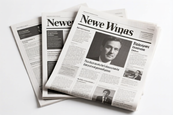 Printing Newsprint Paper Sheets