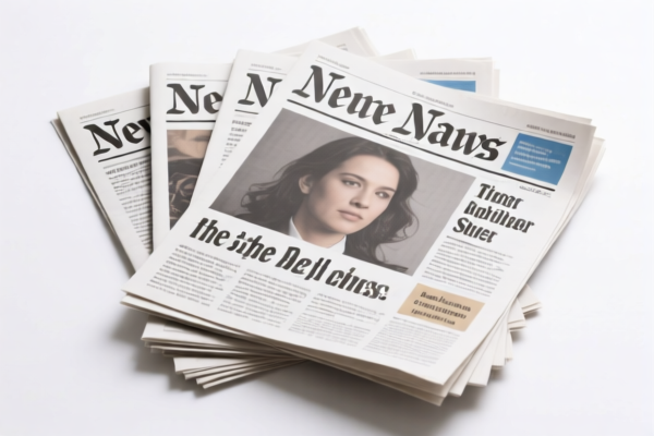 Printing Newsprint Paper Sheets