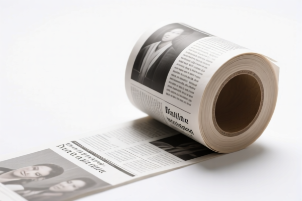 Newsprint Rolls for Writing Practice