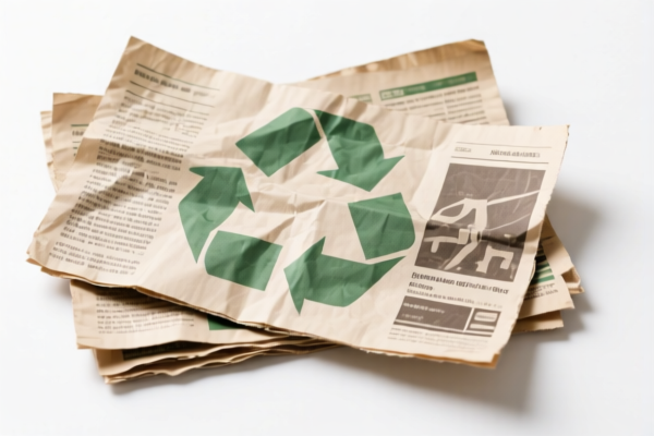 Recycled Newsprint Sheets