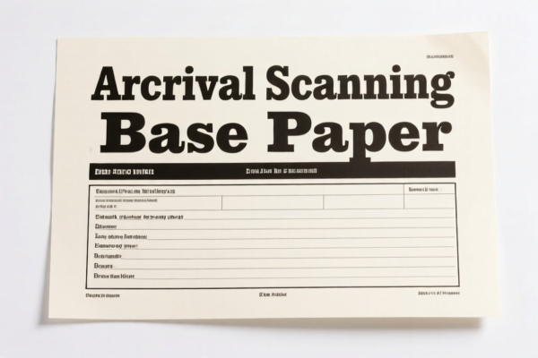 Archival Scanning Base Paper