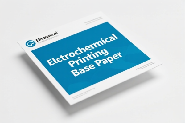 Electrochemical Printing Base Paper