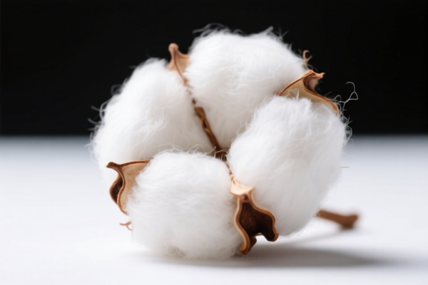 Cotton fiber base for sensitive materials