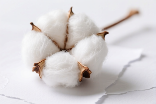 Cotton fiber base paper for thermal printing paper
