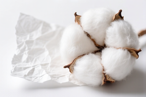Cotton fiber base paper for thermal printing paper