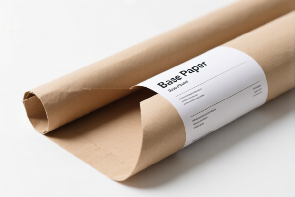 Packaging Paper Base Paper