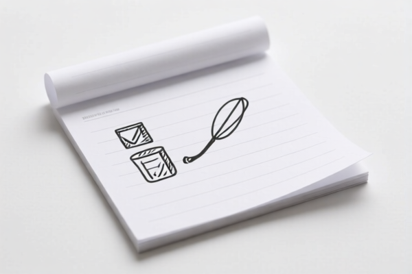 Lightweight Writing Paper for School Use