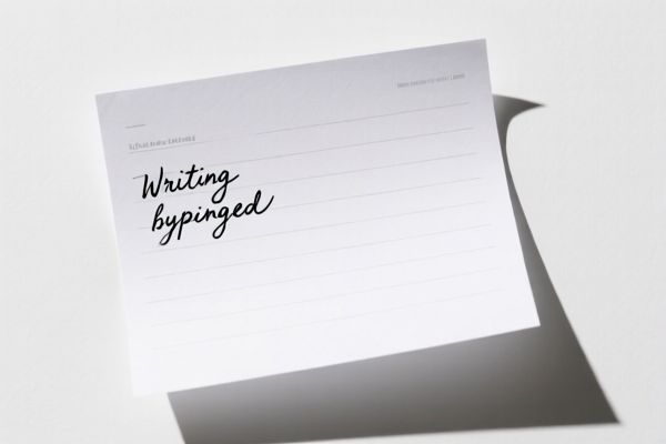 Lightweight Writing Paper for School Use
