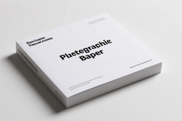Developing Photographic Paper Base