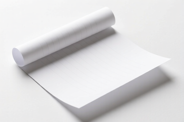 Lightweight Writing Paper Over 15cm Width