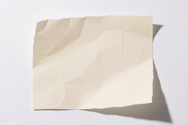 Light Coated Paper Sheet
