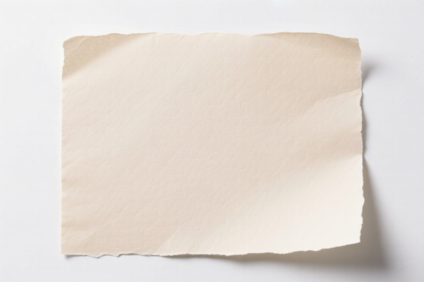 Light Coated Paper Sheet