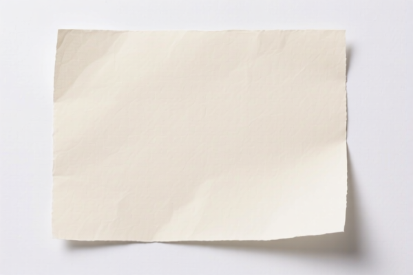 Light Coated Paper Sheet