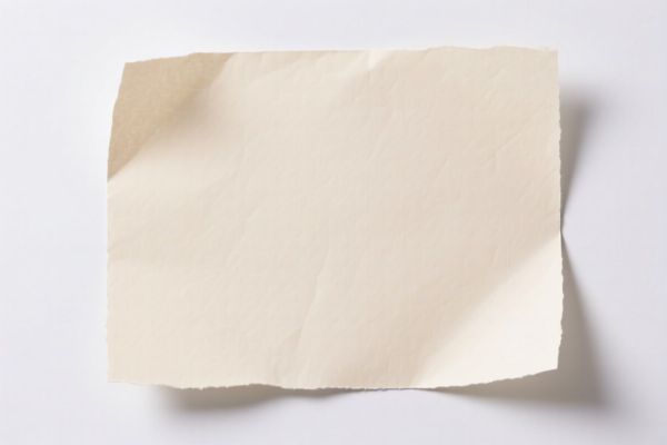 Light Coated Paper Sheet