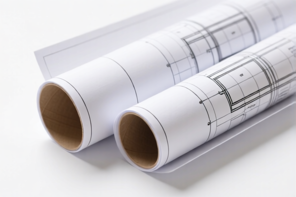 Cotton Paper Rolls for Blueprints