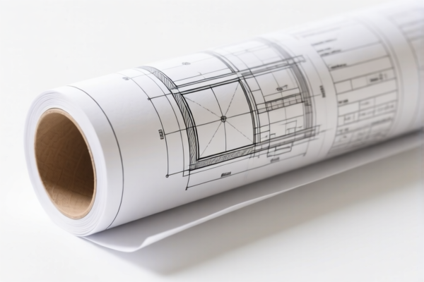 Cotton Paper Rolls for Blueprints