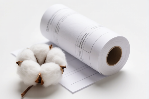 Cotton Paper Rolls for Documents