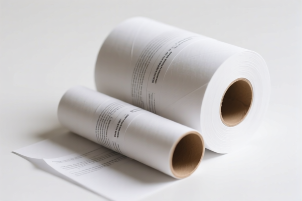 Cotton Paper Rolls for Reports