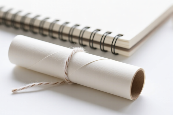 Cotton Paper Rolls for Sketchbooks