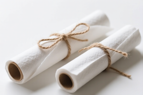 Handmade Cotton Paper Rolls