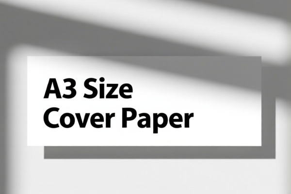 A3 Size Cover Paper