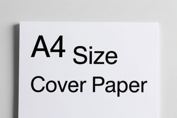 A4 Size Cover Paper
