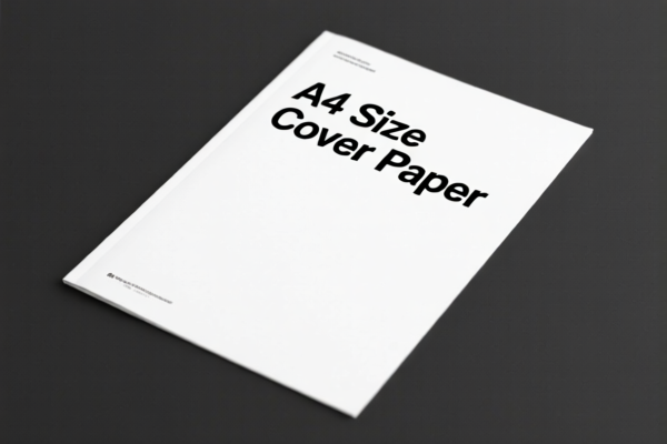 A4 Size Cover Paper