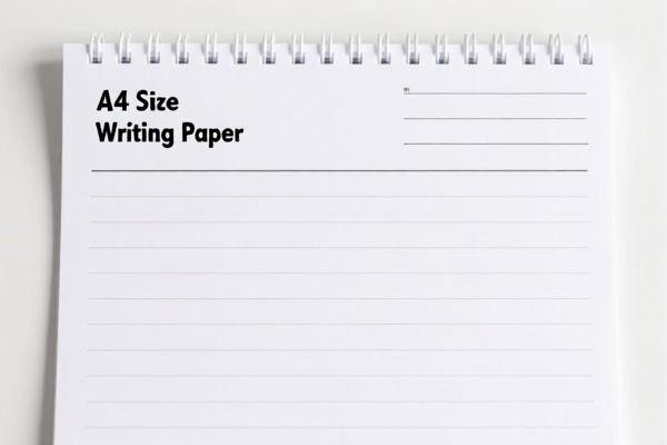 A4 Size Writing Paper