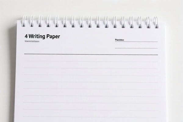 A4 Size Writing Paper