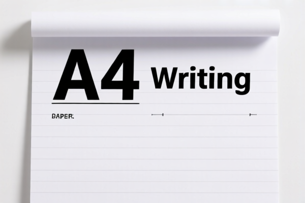 A4 Size Writing Paper