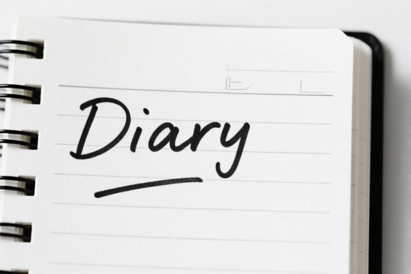 Handwriting Diary Paper