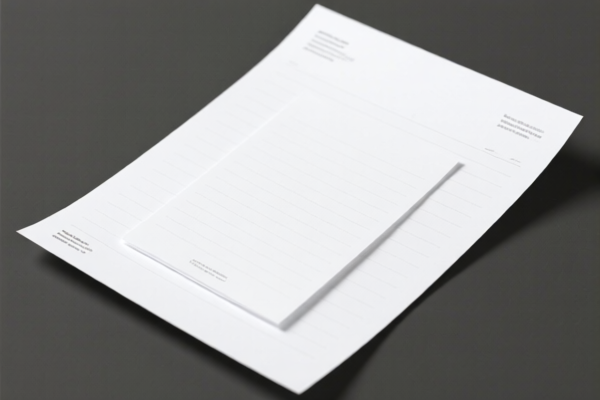 Lightweight Writing Paper