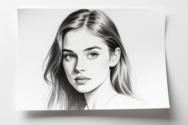 Practice drawing paper