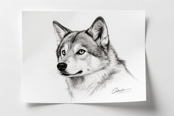 Practice drawing paper