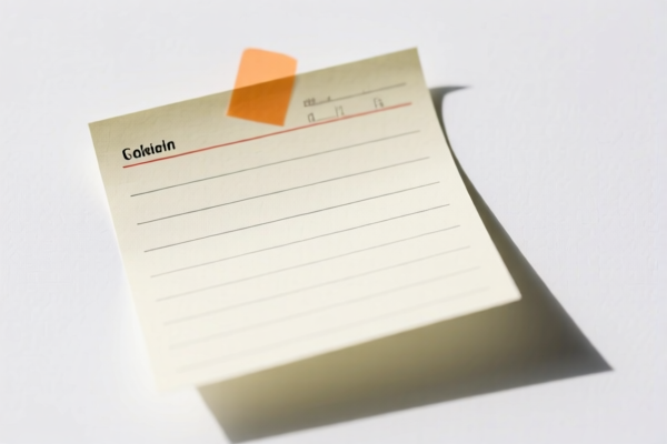 Image for memo book